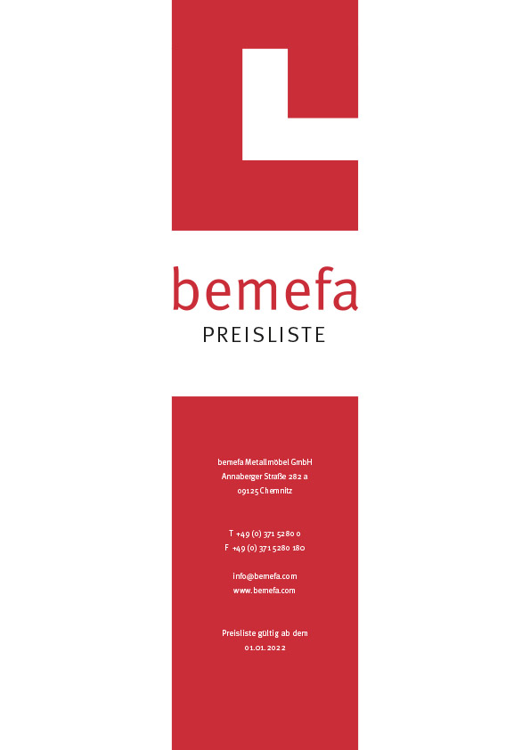 BEMEFA - Katalg stoliiek 2022