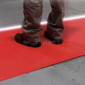 LED & AUDIBLE WARNING MAT